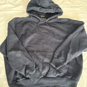 Abercrombie & Fitch Men's Navy Hoodie